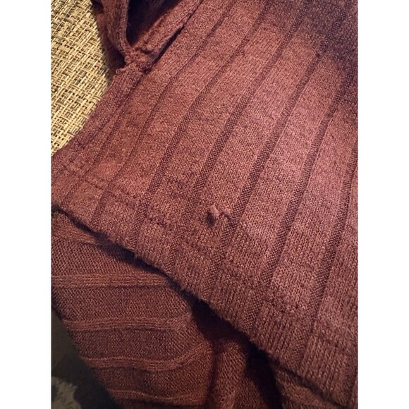 Free People Heart Strings Vneck Collared Womens Knit Short Sleeve Size Medium - Picture 6 of 7